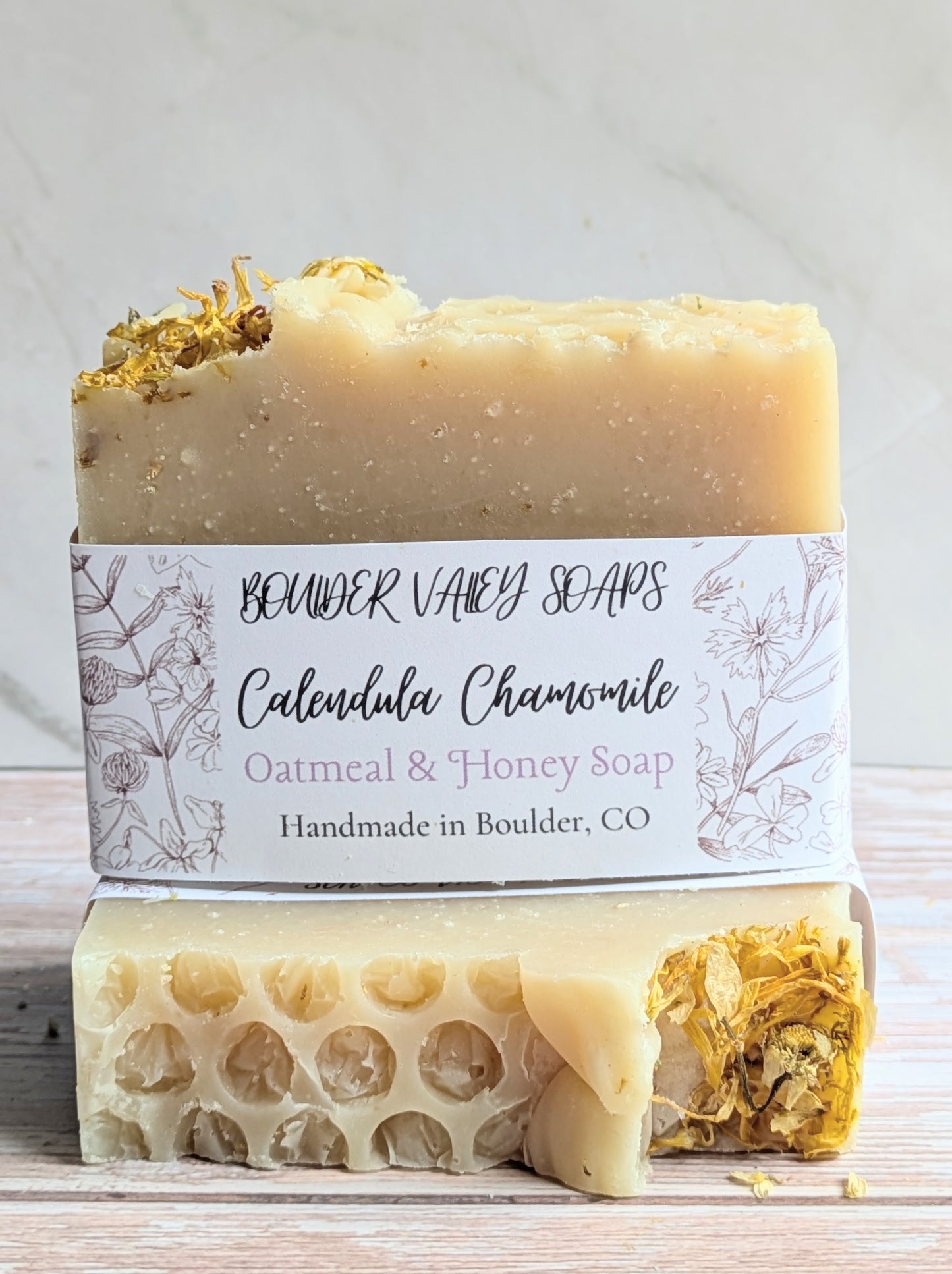 Calendula, Chamomile & Honey Soap