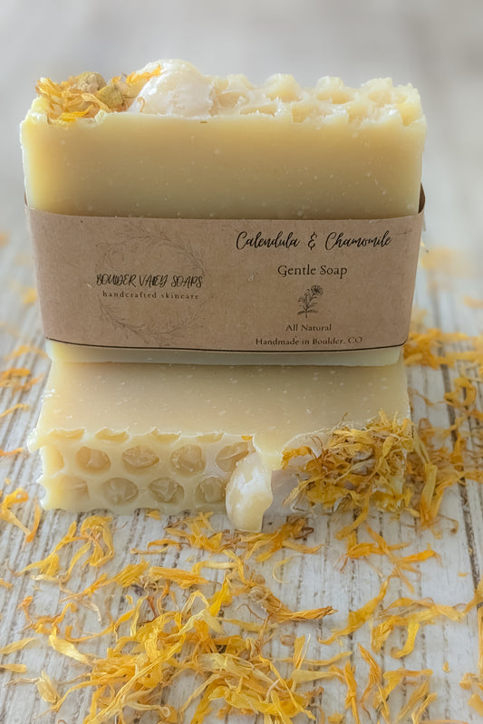 Calendula, Chamomile & Honey Soap