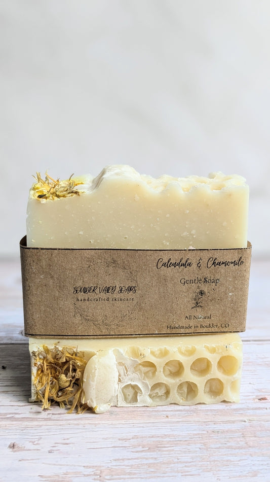 Calendula, Chamomile & Honey Soap